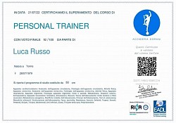 Diploma personal trainer